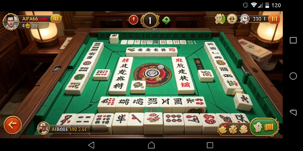 Tampilan gameplay Mahjong yang seru dan menantang di AIFA66.