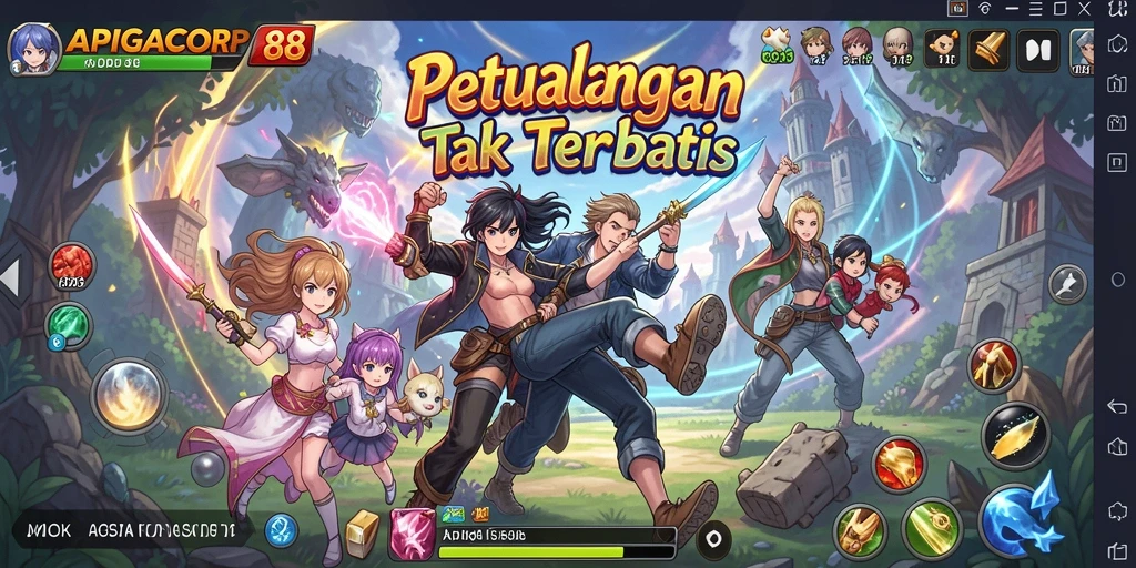 Tampilan menawan dari gameplay <strong>APIGACOR88</strong> yang penuh aksi.