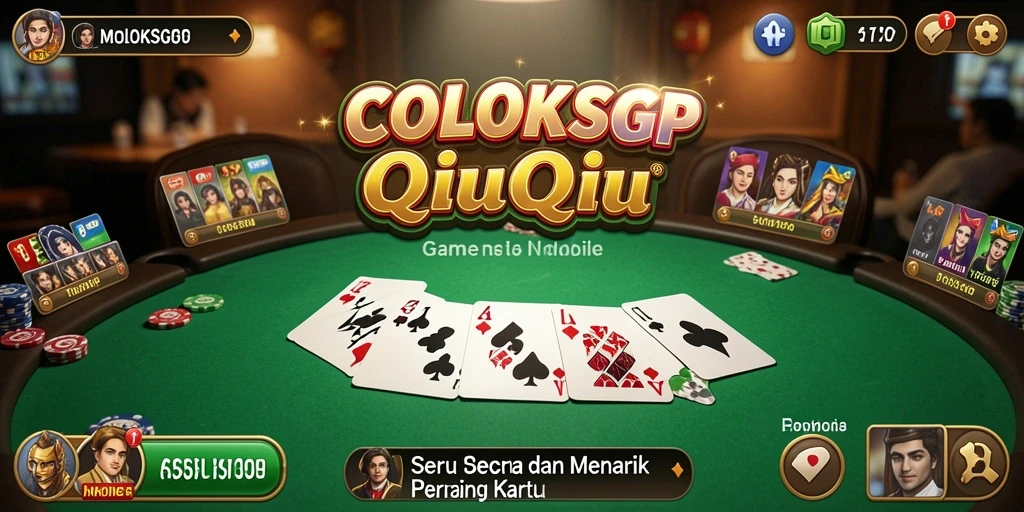 Tampilan gameplay COLOKSGP yang mendebarkan dan interaktif.