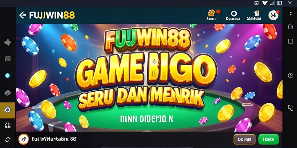 Gameplay Bingo seru di FUJIWIN88 dengan interaksi sosial.