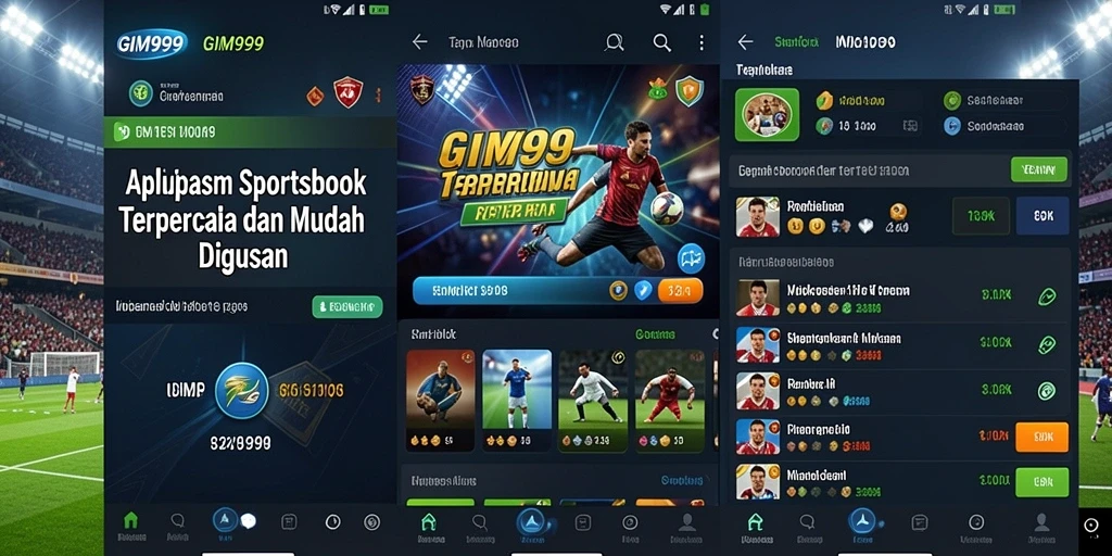 Tampilan gameplay menarik dari aplikasi Sportsbook GIM999.