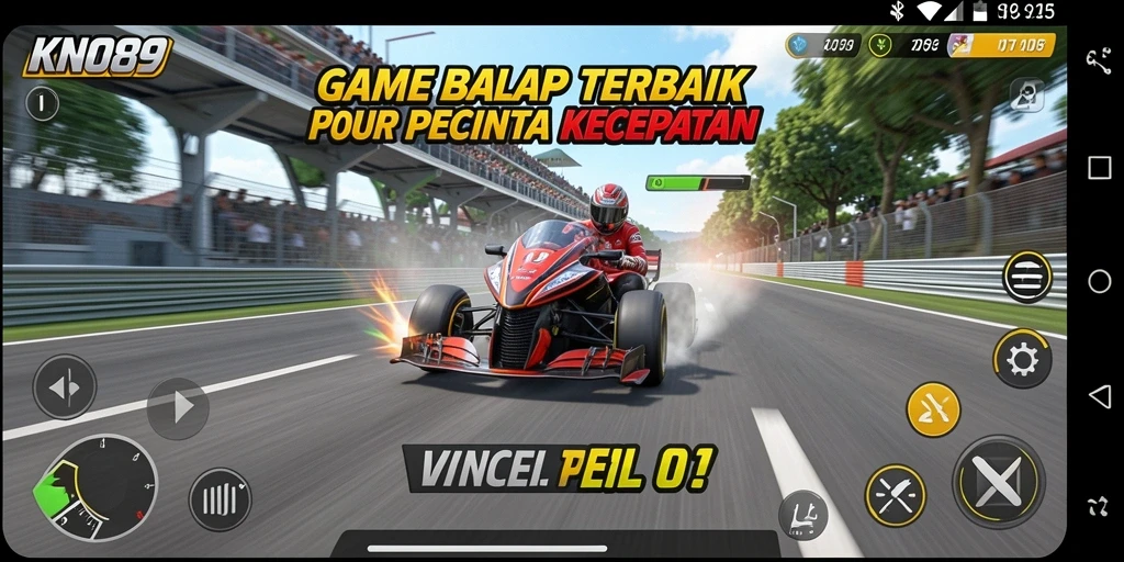 Gameplay menarik dalam balapan yang mendebarkan di KNO89.