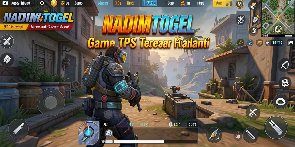 Gameplay NADIMTOGEL menampilkan aksi tembak-menembak yang intens dan strategi mendalam.