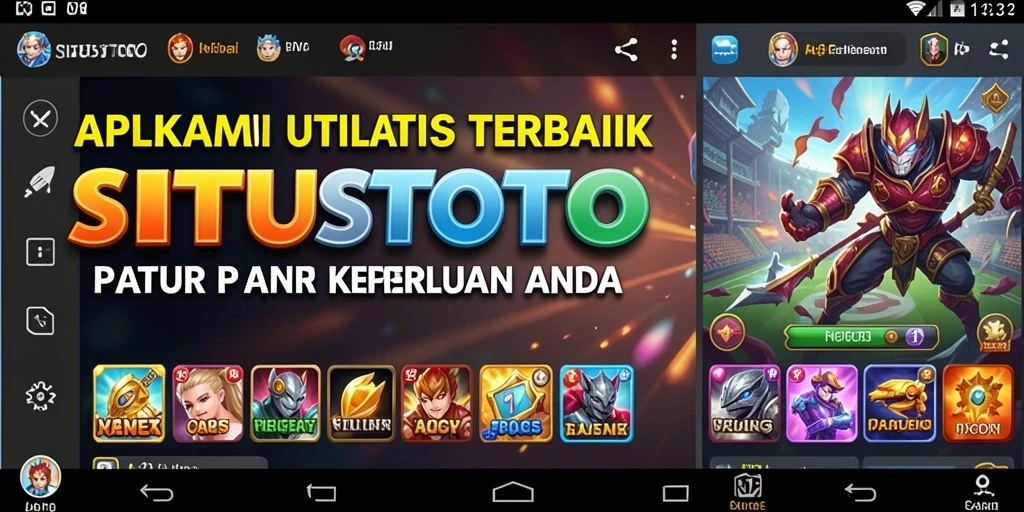 Tampilan antarmuka SITUSTOTO yang sederhana dan fungsional.